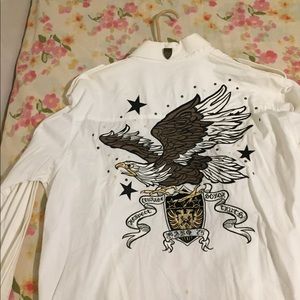 Men designer button up